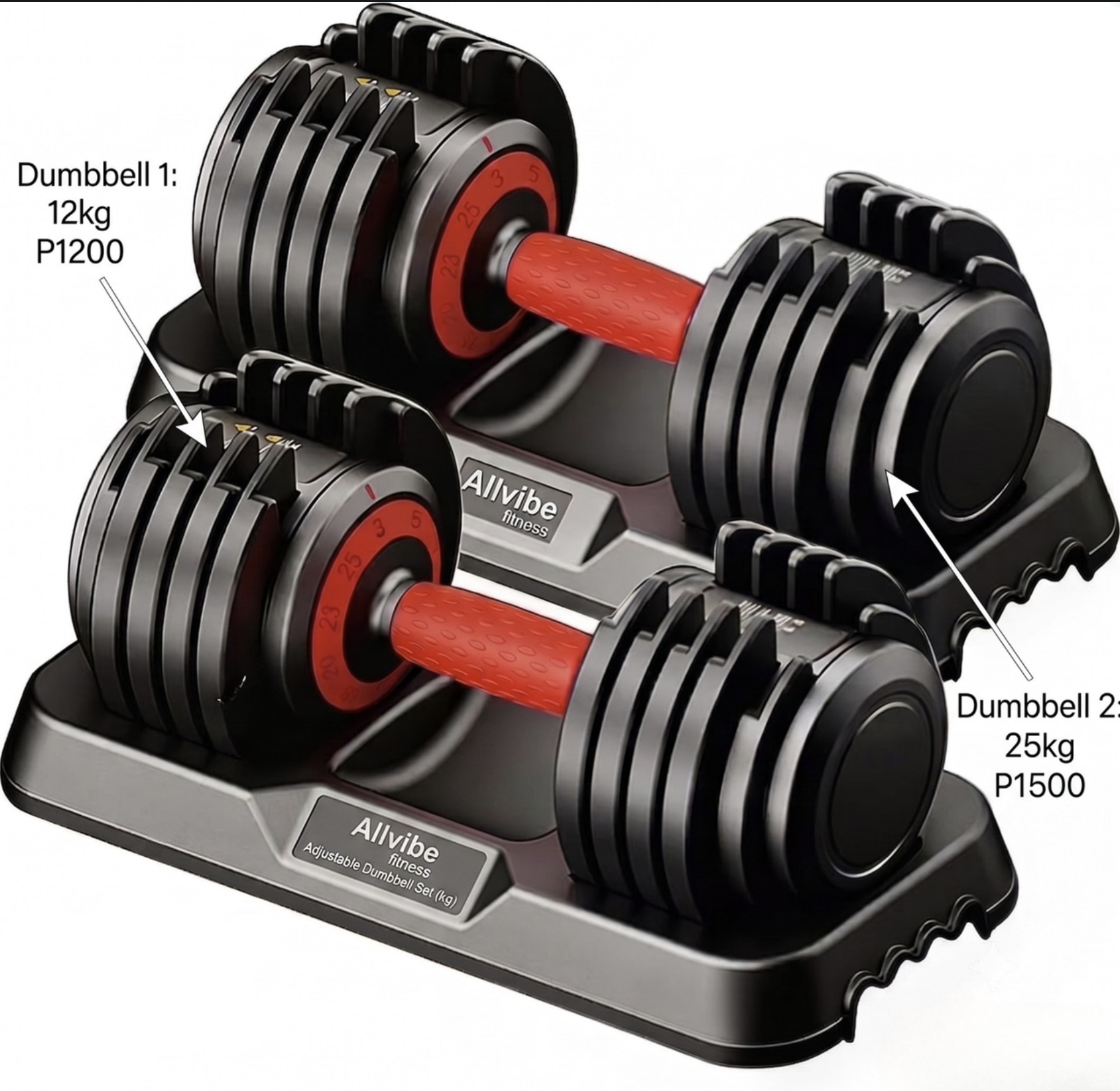 Adjustable Dumbbell Set Pro