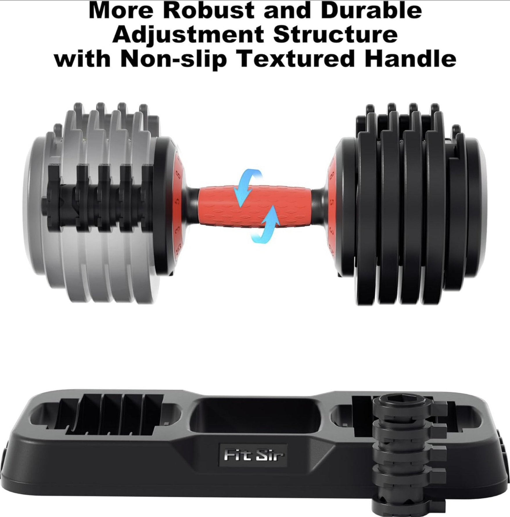 Adjustable Dumbbell Set Pro angle 7