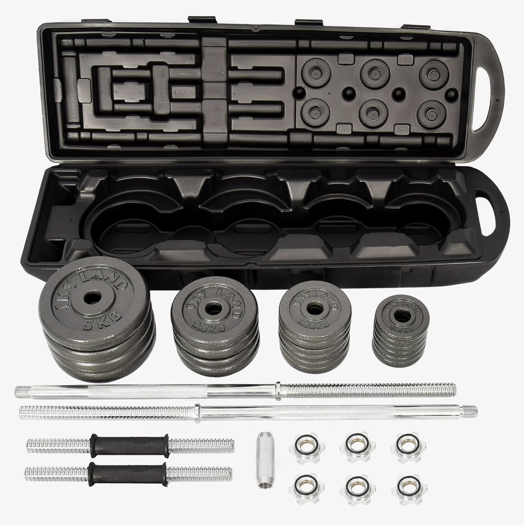 Cast Iron Dumbbell Set angle 8