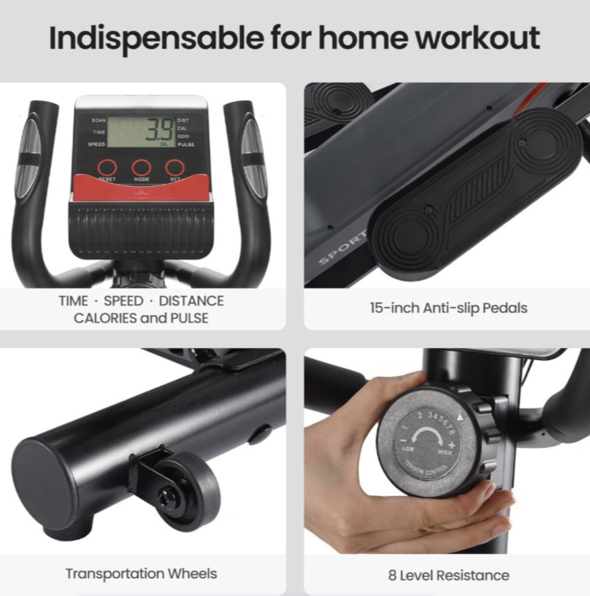 Elliptical Cross Trainer angle 3