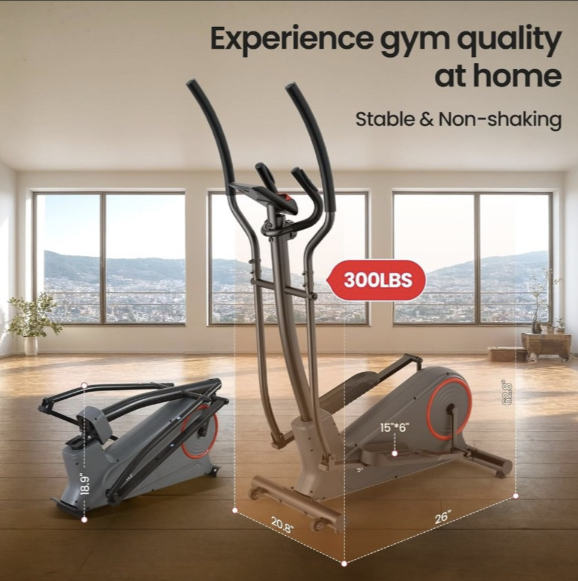 Elliptical Cross Trainer angle 7