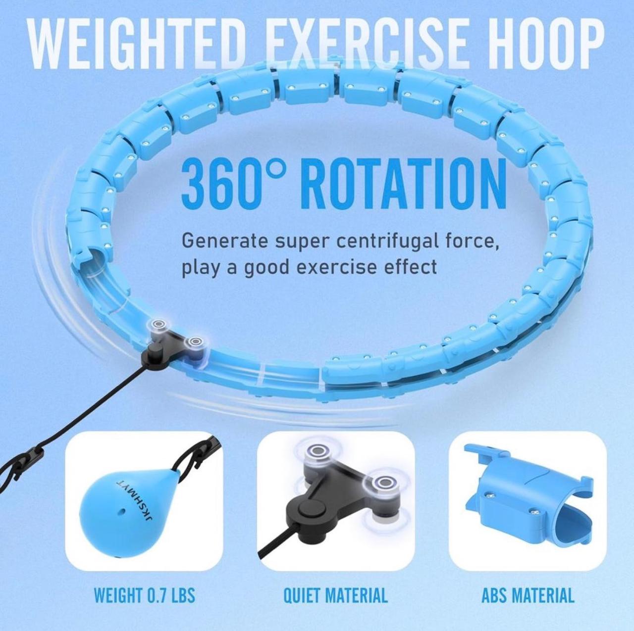 Weighted Hula Hoop angle 4