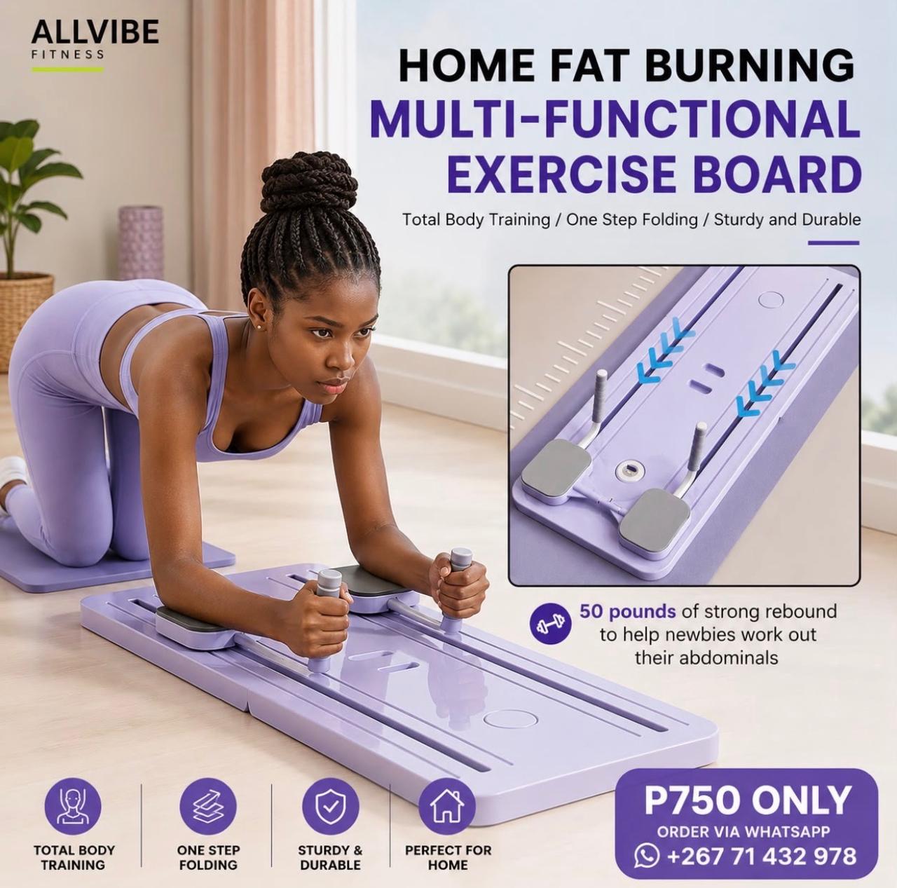 Pilates Fitness Board angle 2