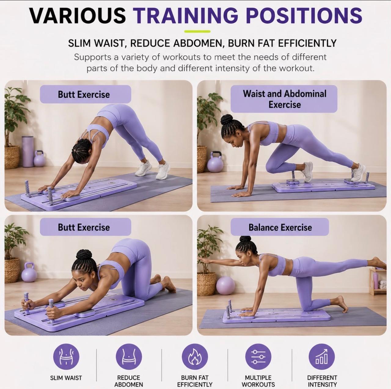 Pilates Fitness Board angle 5